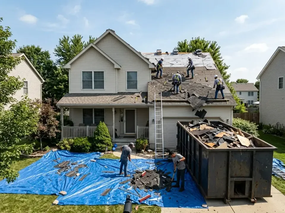 roof-replacement-debris-remova-004 — frequently asked questions, Cheapest Dumpster Rentals in Ganado, TX